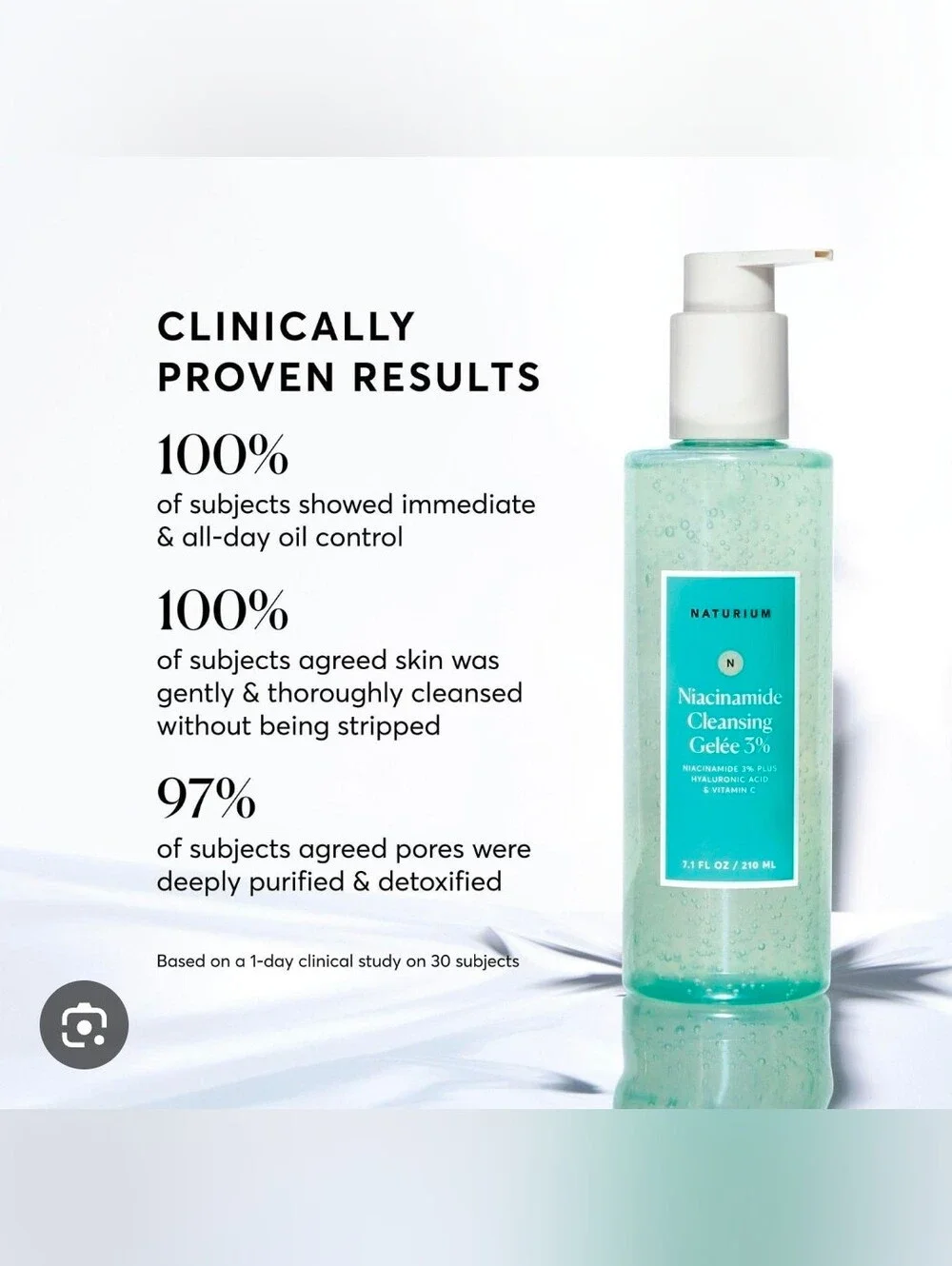Naturium niacinamide cleansing
